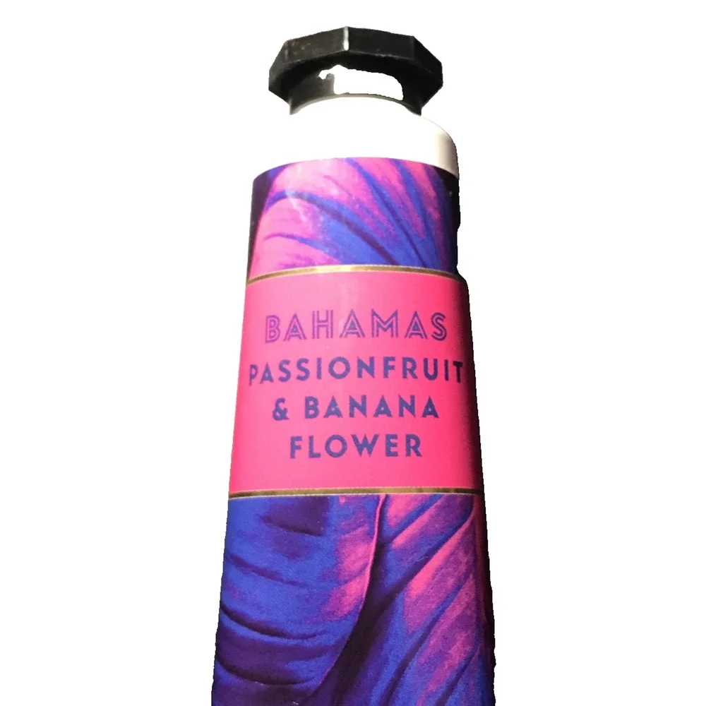 Bath & Body Works Bahamas Passionfruit Banana Flower Shea Hand Cream Lotion New